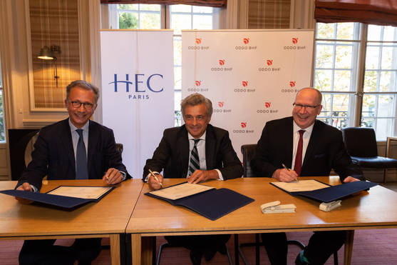 HEC Paris News: ODDO BHF and HEC Paris create a Chair dedicated to Financial Analysis