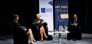 巴黎HEC新闻: 新闻 |（附录像） Christine Lagarde*HEC Talks 热谈变化世界中的欧元和欧洲经济