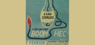 HEC Paris history: Sterlitz Water, the water that went "boom" at the HEC Boom 1959!