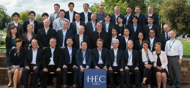 HEC Paris News: Executives and managers of Toyota Tsusho Corporation gather for the 2015 Global Advanced Leadership program 